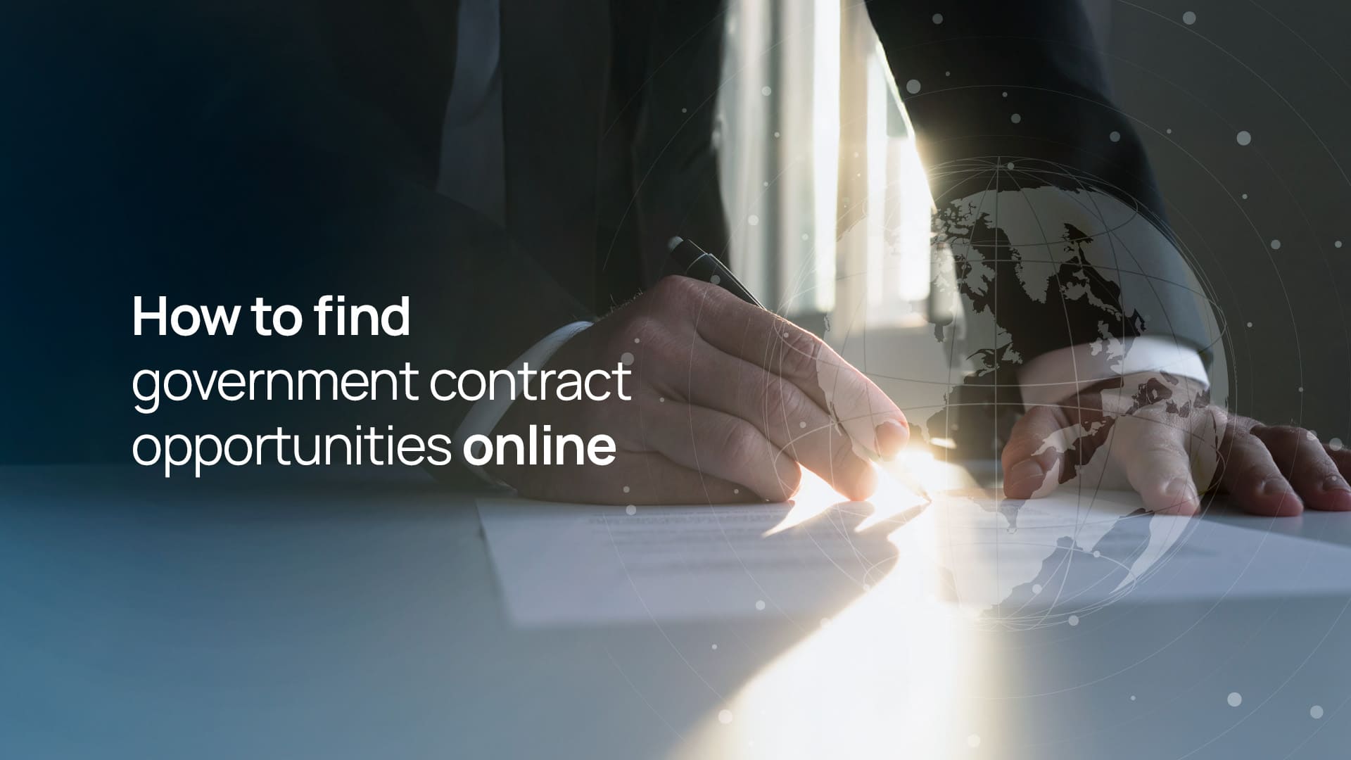 How to Find Government Contract Opportunities Online