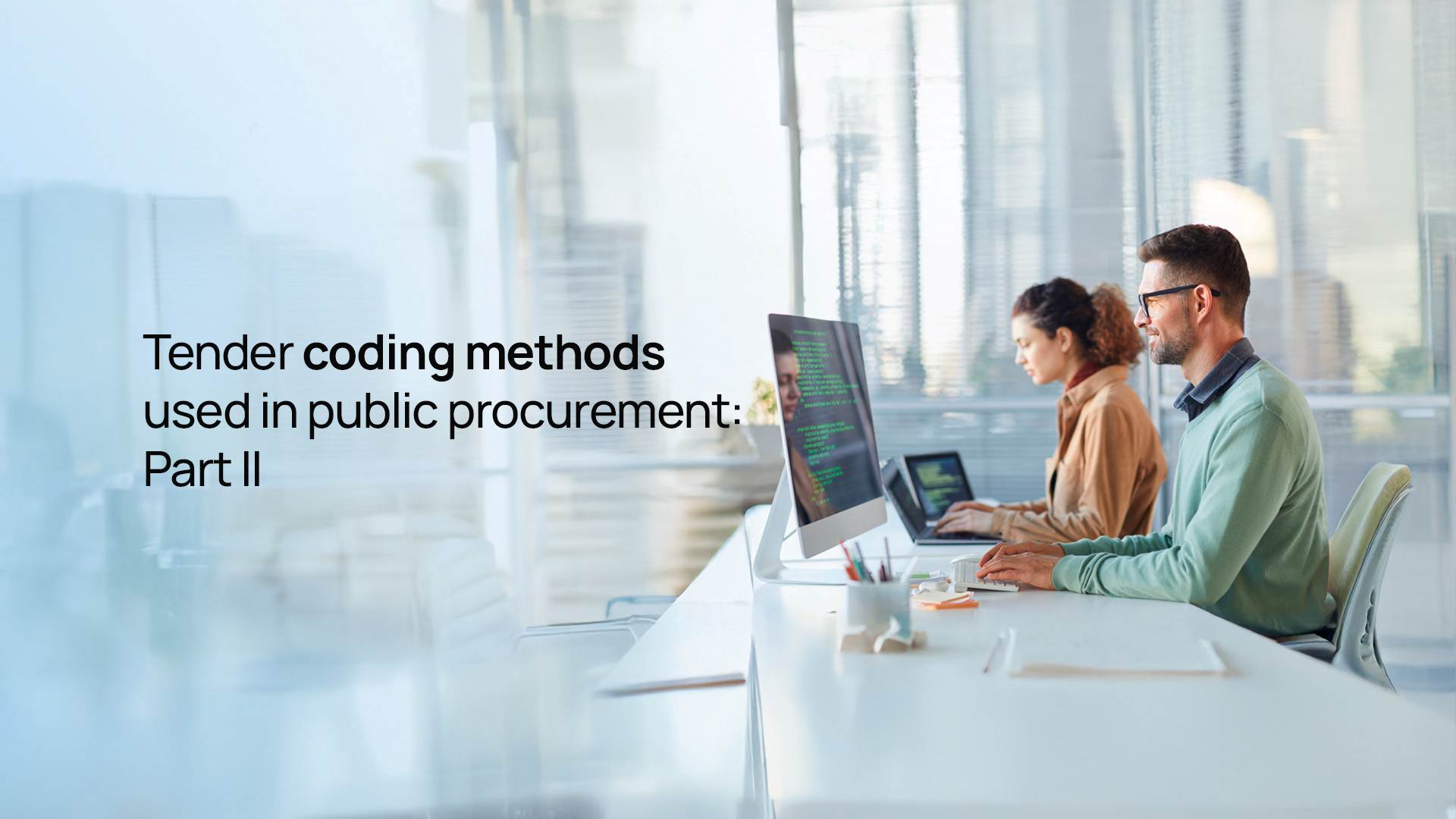 Tender Coding Methods Used in Public Procurement: Part 2