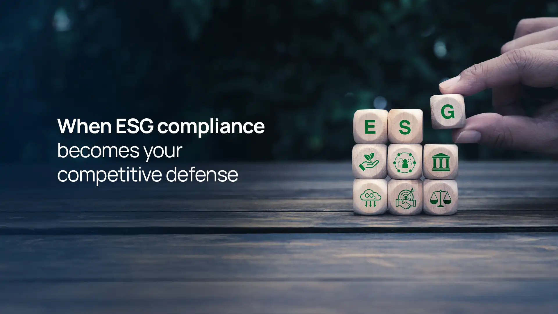 When ESG compliance becomes your competitive defense